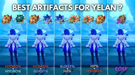 Yelan Best Builds and Artifacts 